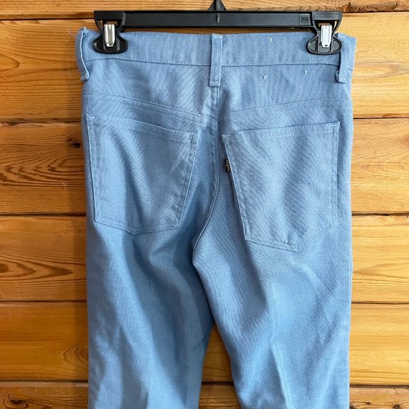 Levi's Vintage 60s / 70s STA-PREST Blue High Rise Pants - Picture 4 of 10